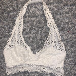 Aerie Halter Lace Bralette